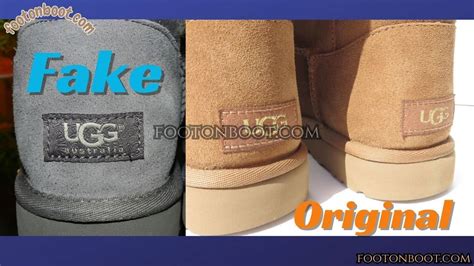 how to see if uggs are fake